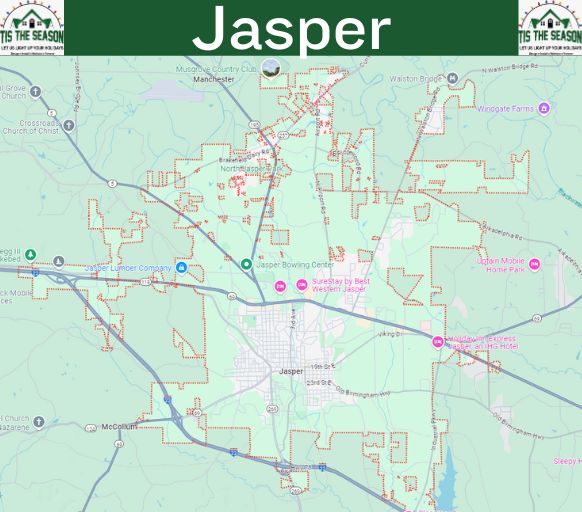 Christmas Lights Installation service in Jasper AL