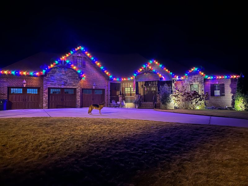 LED Christmas Lights Installed LED Christmas Lights Installed